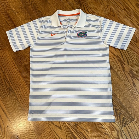 Men’s Florida Gators Nike Dri-Fit Polo. Size Small. Excellent Condition. - Picture 2 of 7